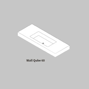 Encimera Wall Qube 60